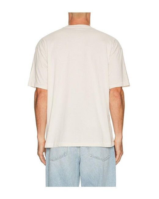 Asher White Noah Supima Tee for men