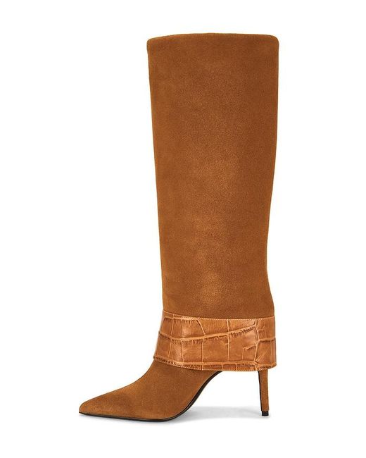 SCHUTZ SHOES Brown Beatrix Boot