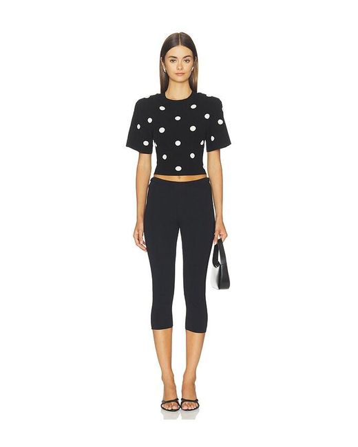 Dodiee Black Poppi Top