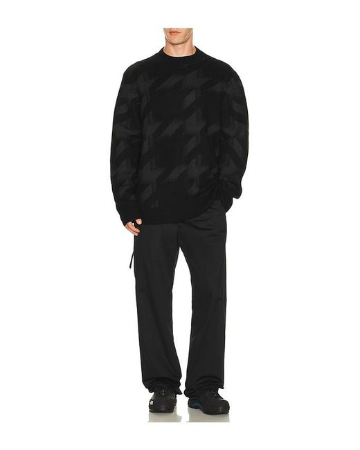 Perfect Moment Black Cole Crew Neck Sweater for men