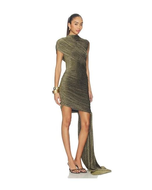 Mariandree Gaitan Green Aitana Dress