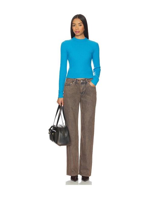 Free People Blue Even After Pullover