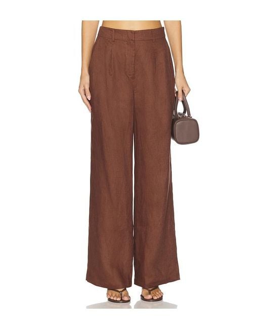 Yumi Kim Brown Bobbi Pant