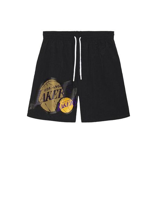 Mitchell & Ness Black Nba Los Angeles Lakers Best for men