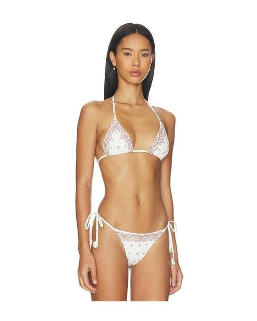 Devon Windsor Natural Elis Bikini Top