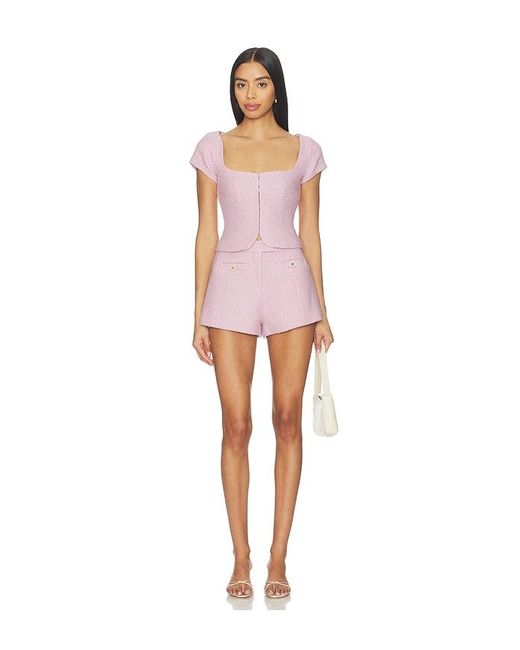 Lovers + Friends Pink Betsy Top