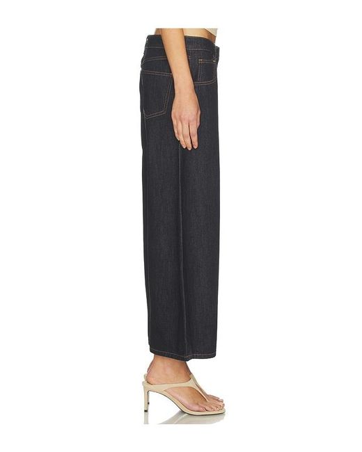 Lioness Black Horseshoe Cropped Jeans