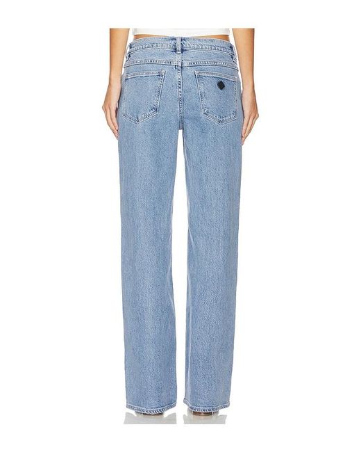 A.Brand Blue Wide-Leg Denim Jeans