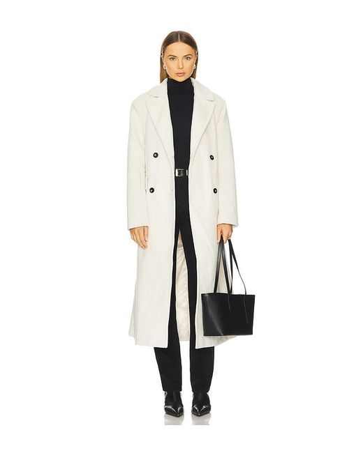 4th & Reckless White Melia Coat