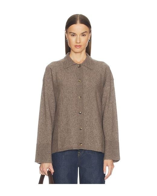 La Ligne Brown Fluffy Jane Jacket