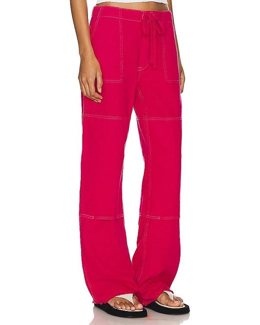 Re/done Red Beach Pant