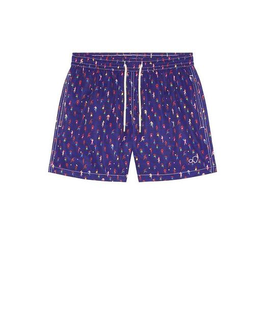 ARRELS Barcelona Blue Altinha X Malika Favre Exclusive Swim Shorts for men
