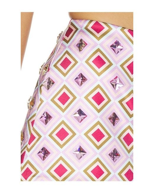retroféte Pink Ophelie Skort