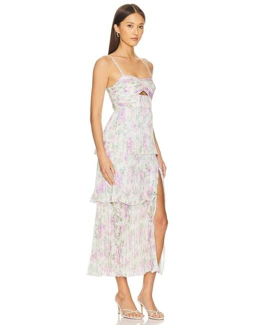 Astr White Emmi Dress