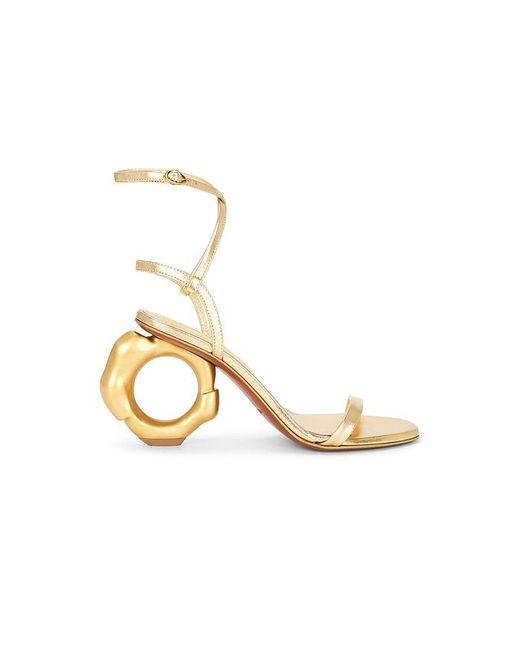 Cult Gaia Metallic Circe Sandal
