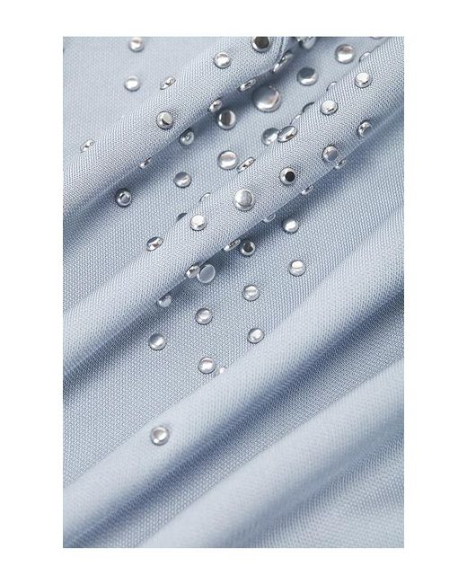 HAELO Gray Gradient Studded Dress
