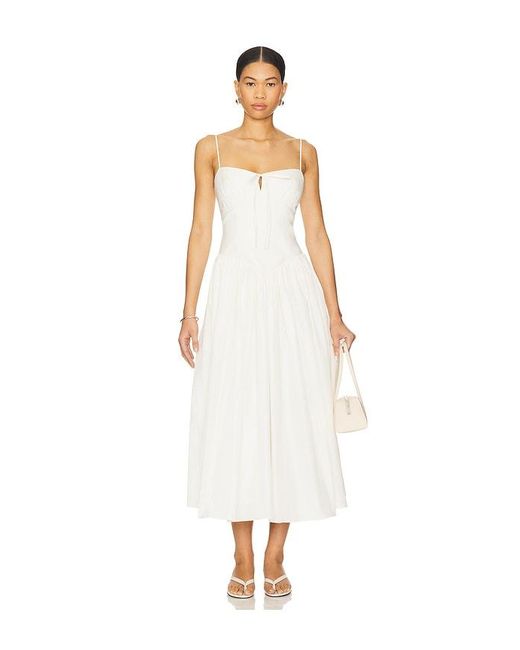 Cinq À Sept White Anela Dress