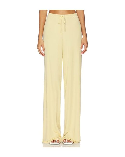 AYA MUSE Yellow Drawstring Vela Pants