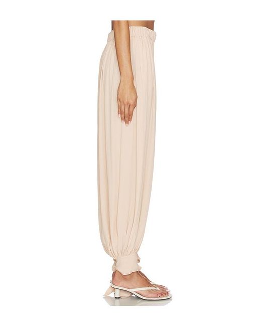 ANDAMANE Natural Noor Tied Up Maxi Pants