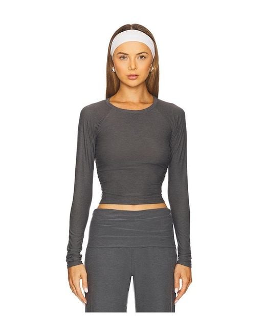 Beyond Yoga Featherweight Your Fit ロングスリーブトップ Black