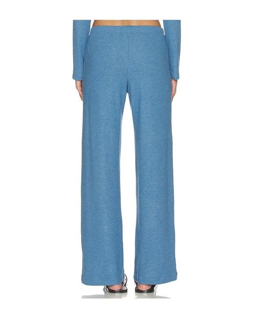 Leset Blue Lauren Wide Leg Pant