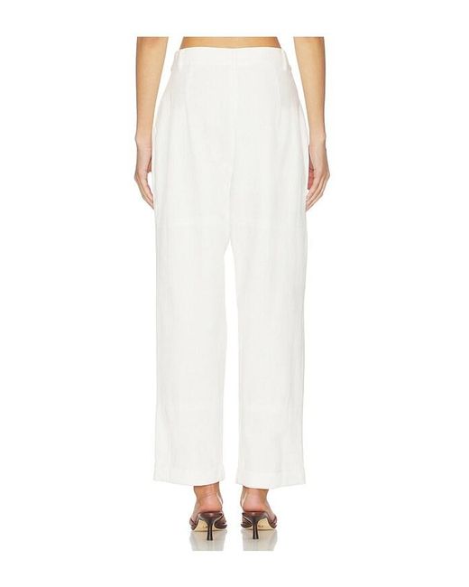 JBQ White Kai Pant