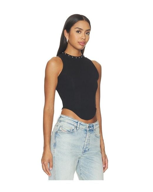 Miaou Blue Jinx Tank Top