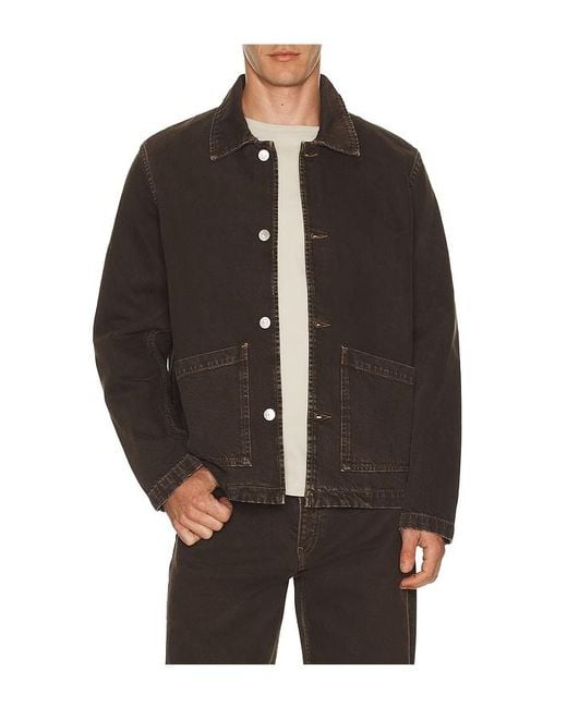 sunflower Black Worker Jacket for men