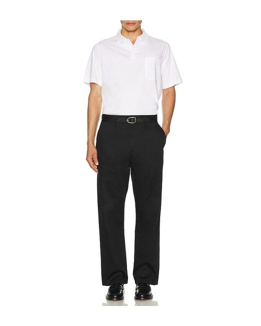 Cuts White Interlock Polo for men