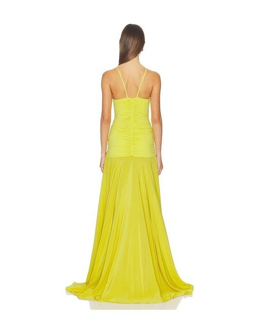 Silvia Tcherassi Yellow Kleid Sana