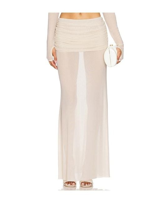 Bananhot White Lena Skirt