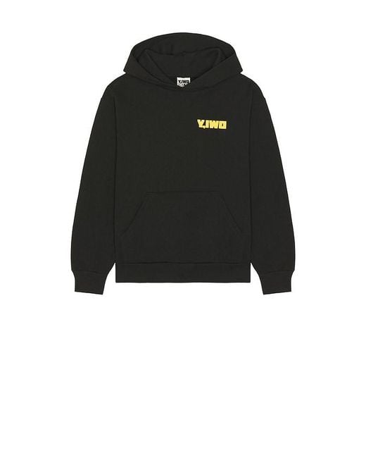 Y,IWO Black Hardwear Hoodie for men