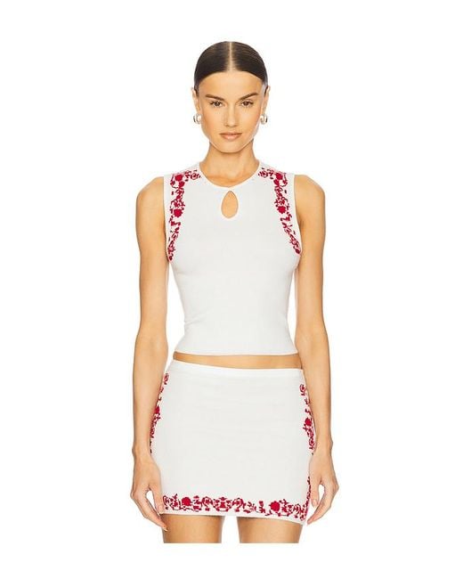 LOBA White Alenia Reversible Top