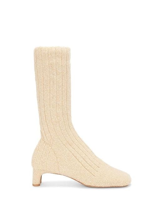 Jeffrey Campbell White Fitted Boots