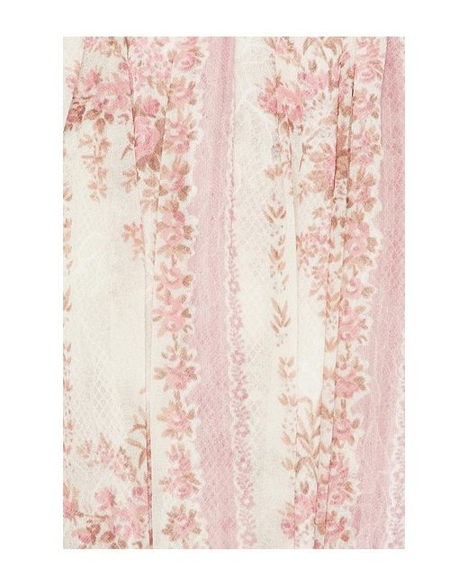 V. Chapman Multicolor Sadie Strapless Top