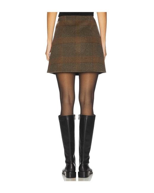 Theory Multicolor Clean Mini Skirt