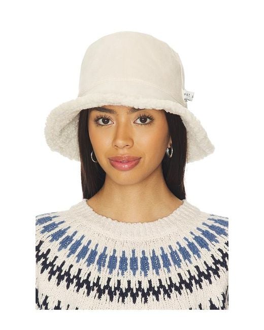 Hat Attack White Anglerhut Reversible Sherpa
