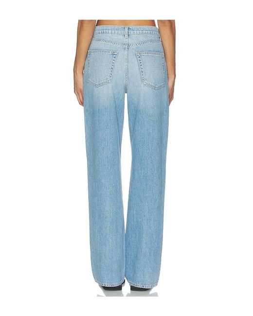 GRLFRND Blue Bella Low Rise Boyfriend Drawstring