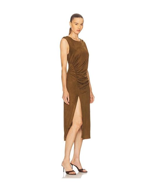 Vestido Midi Keegan En Color Marrón Talla (También En M, S, Xl, Xs) Steve Madden de color Natural