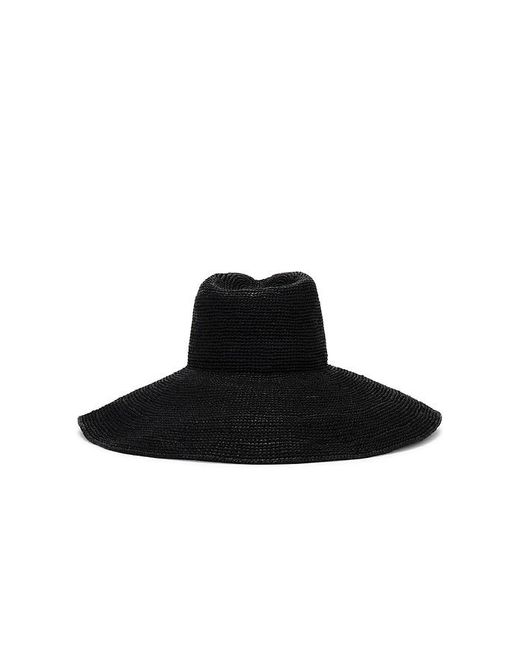 Sombrero waverly Janessa Leone de color Black