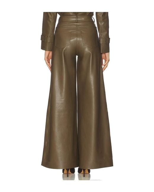 Norma Kamali Green Elephant Jean