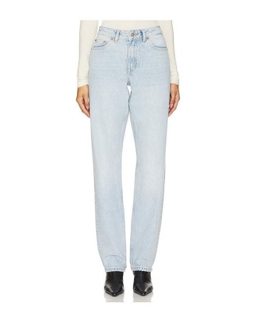 Dr. Denim Blue Arch Straight Leg Jeans