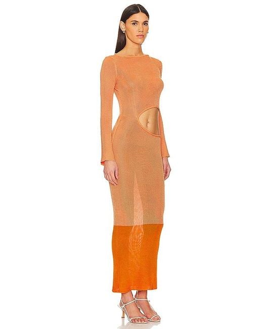 Baobab Orange Betsy Dress