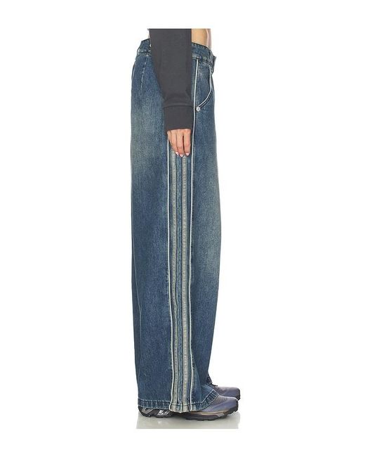 A.Brand Blue 99 Mega Baggy Jeans