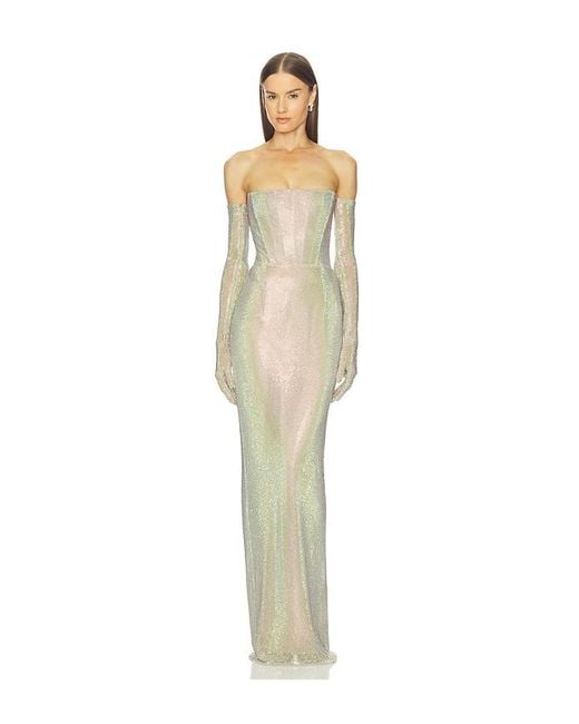 Bronx and Banco White Florentina Gown