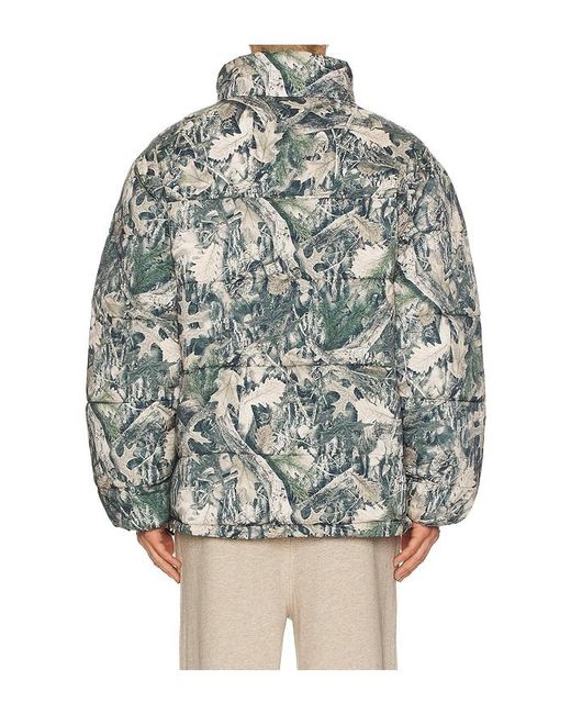 Legends Gray Alpine Puffer Jacket for men