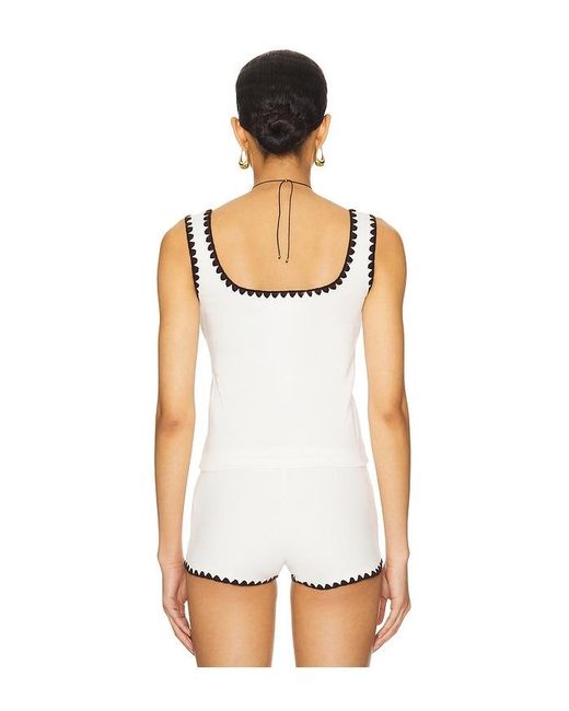 Siedres White Imena Top