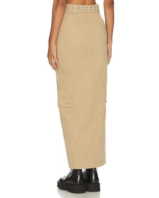 Lovers + Friends Natural Remy Maxi Skirt