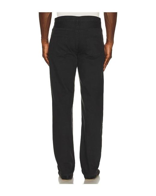 FRAME Black Relaxed Jean for men
