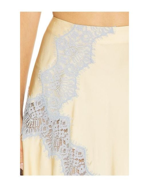 L'academie Natural 'Academie Lay Midi Skirt